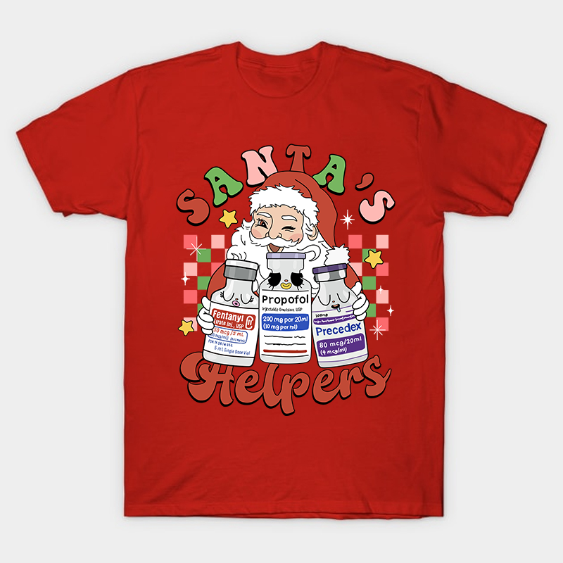 Santa's Helpers Nurse T-Shirt
