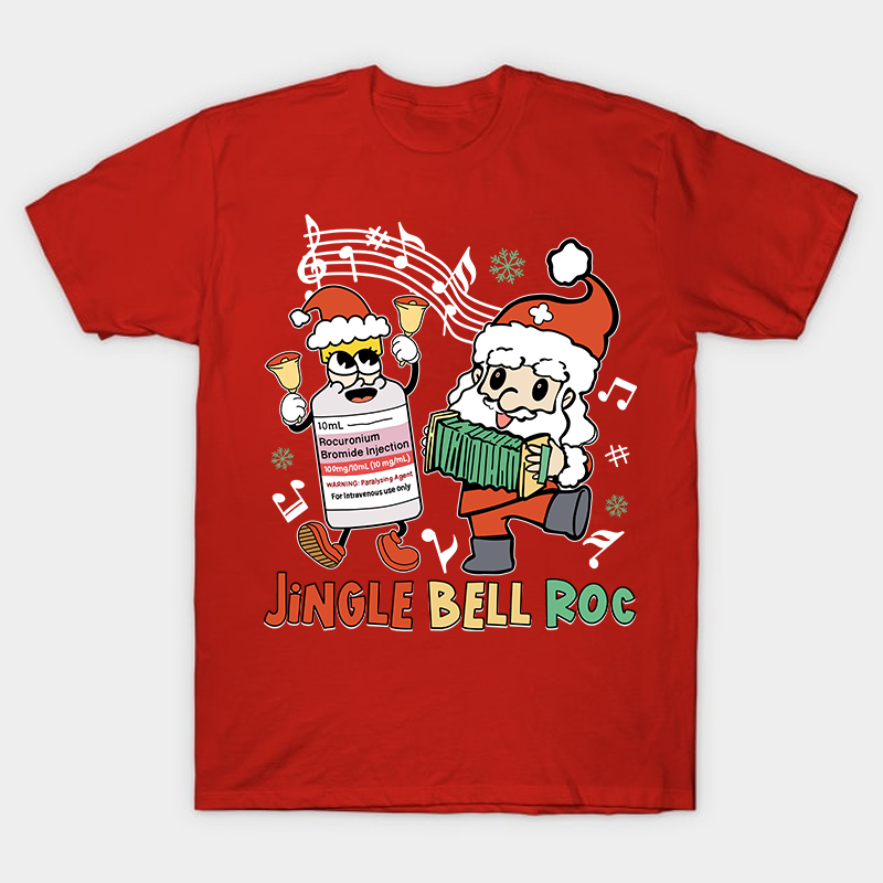 Jingle Bell Roc Nurse T-Shirt