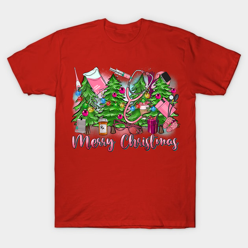 Merry Christmas Nurse T-Shirt