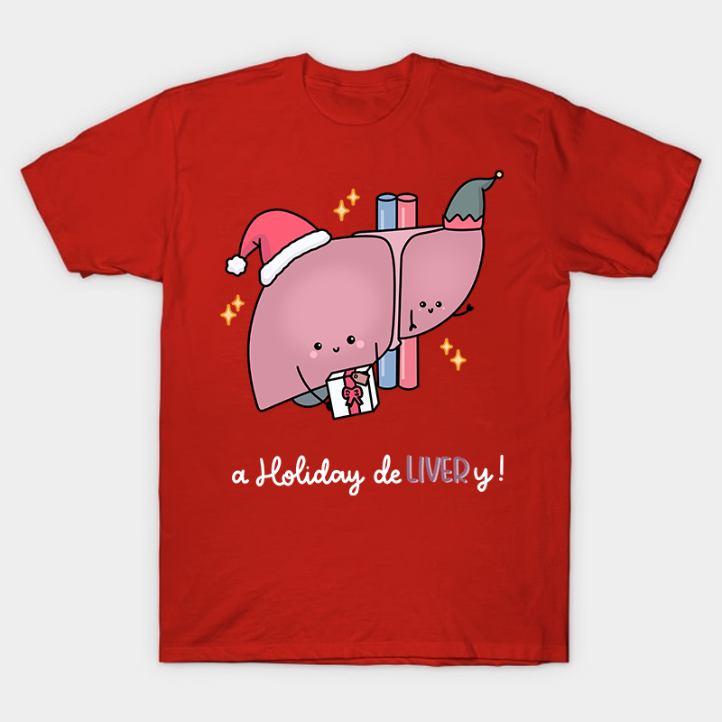 A Holiday Delivery Nurse T-Shirt