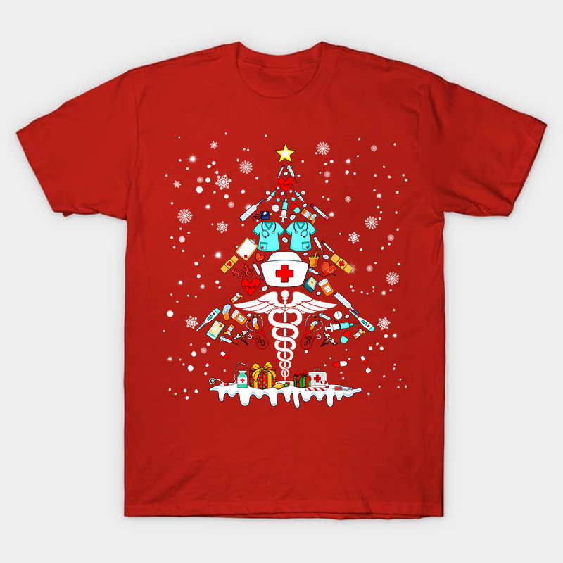 What A Nurse Need Most Is Some Snow On Christmas Nurse T-Shirt