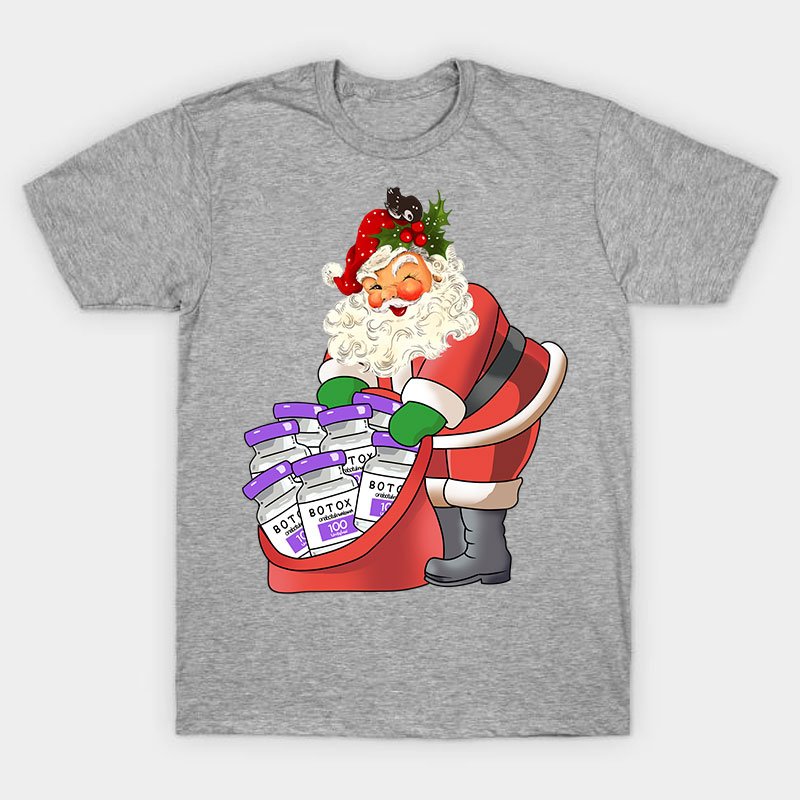 Santa Claus Brings Christmas Botox Nurse T-Shirt