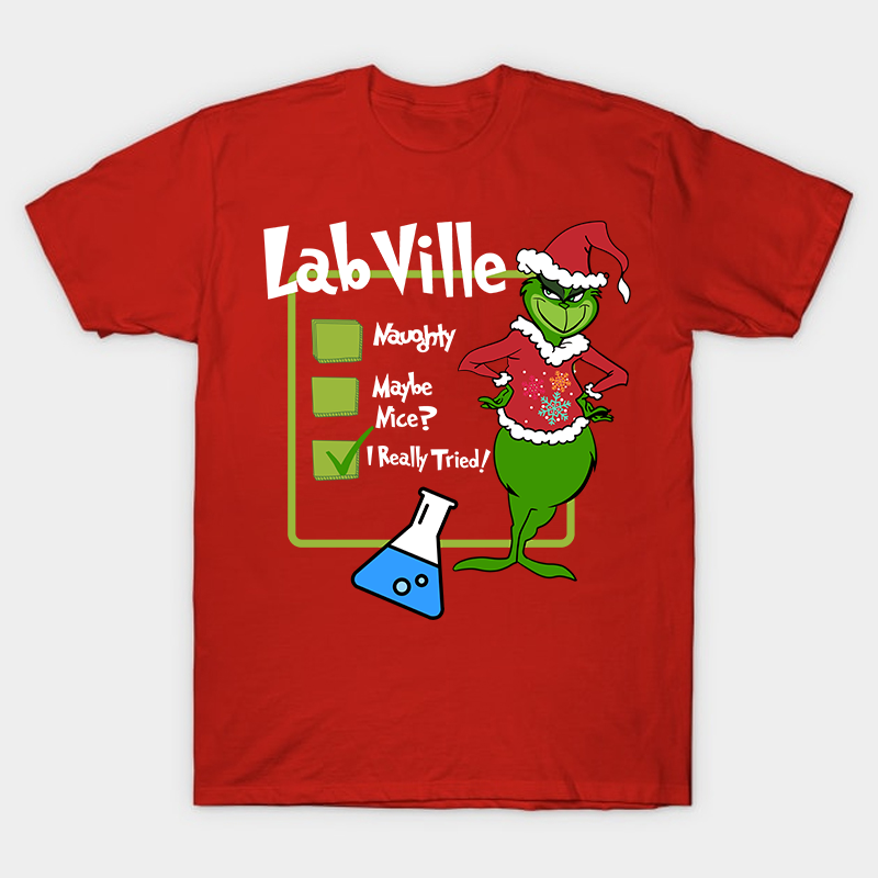 Labville I Really Tried Nurse T-Shirt