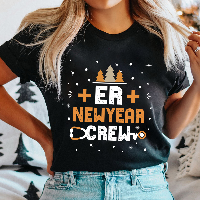 ER Newyear Crew Nurse T-Shirt
