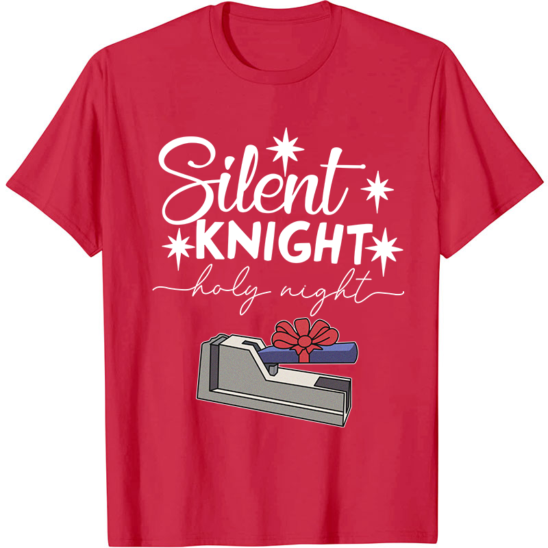 Silent Knight Holy Night Nurse T-Shirt