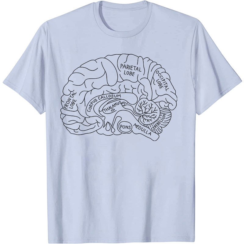 Not A Part Missing Brain Nurse T-Shirt