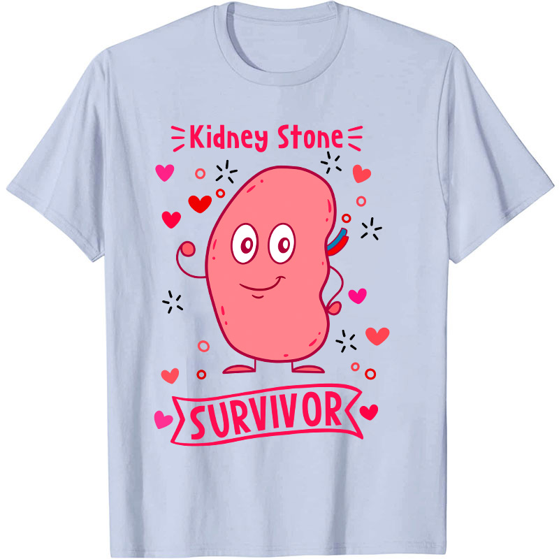 Kidney Stone Survivor Nurse T-Shirt