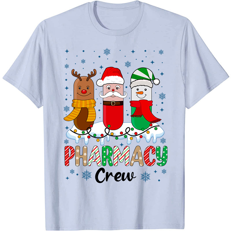 Pharmacy Crew At Your Service Nurse T-Shirt