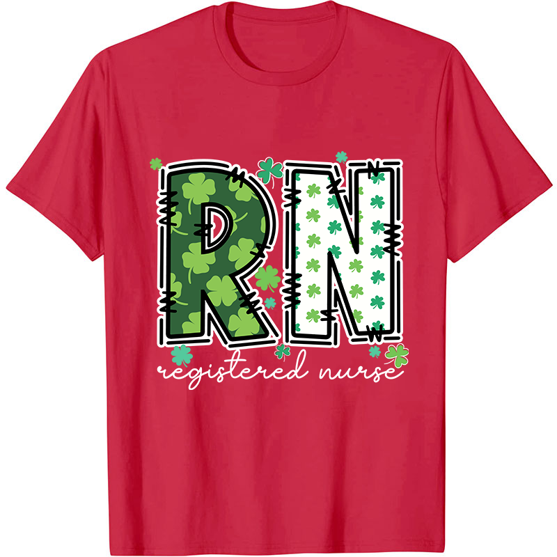 Personalized St Patrick Nurse T-Shirt