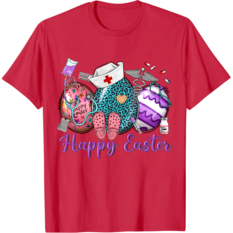 Happy Easter Egg Nurse T-Shirt