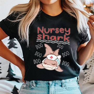 Nursey Shark Nurse T-Shirt