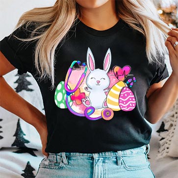 Easter Bunny Nurse T-Shirt