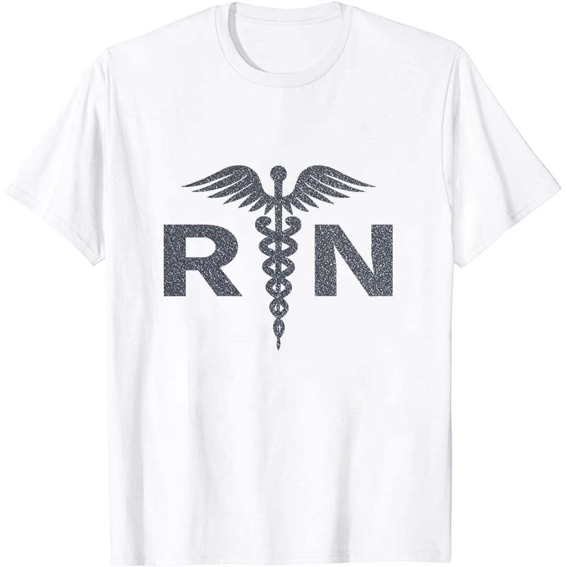 Glitter Registered Nurse T-Shirt
