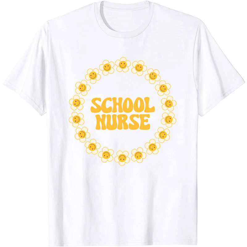 Flowers School Nurse T-Shirt