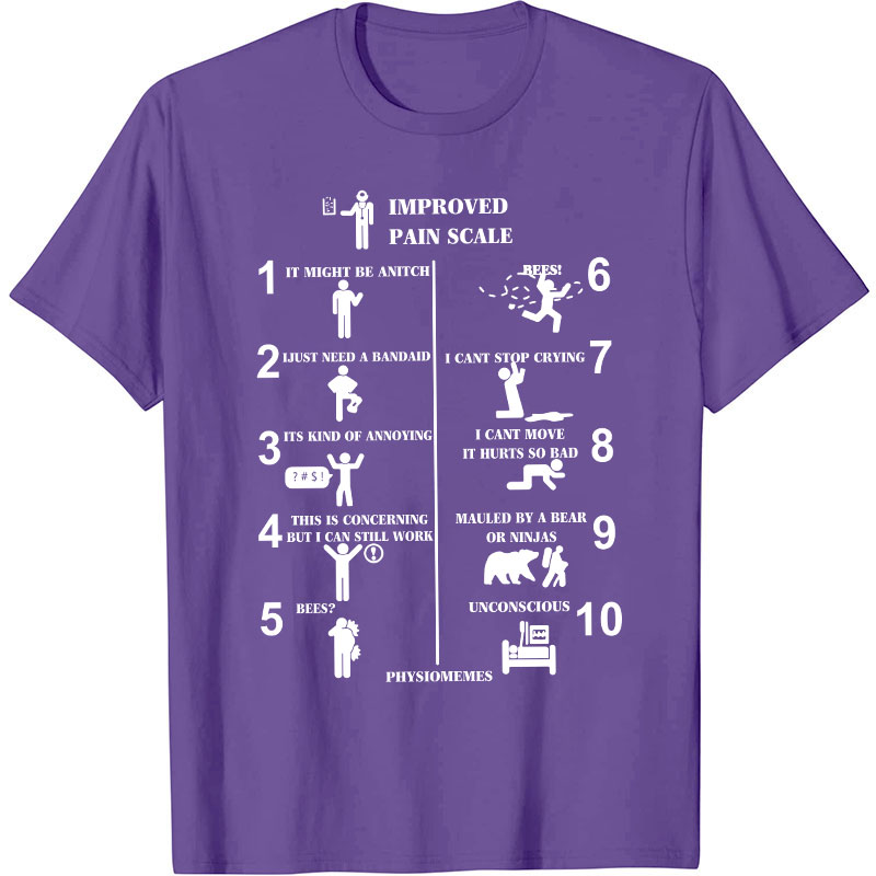 Improved Pain Scale Nurse T-Shirt