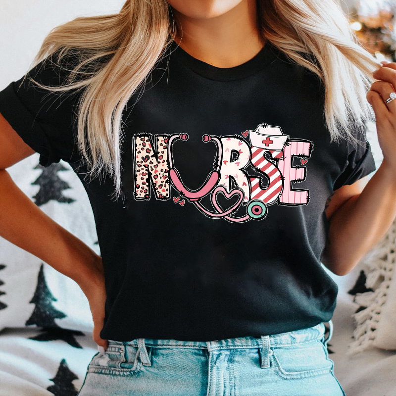 Valentines Day Nurse T-Shirt
