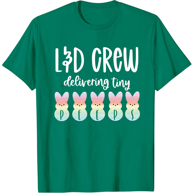 Delivering Tiny Peeps Nurse T-Shirt