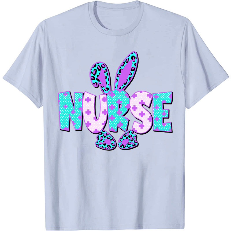 Colorful Bunny Nurse T-Shirt