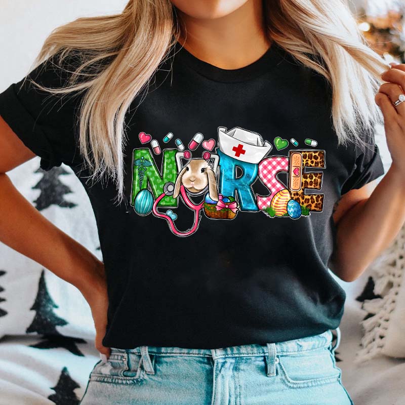 Easter Bunny Nurse T-Shirt