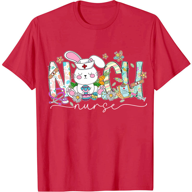 NICU Easter Bunny Nurse T-Shirt