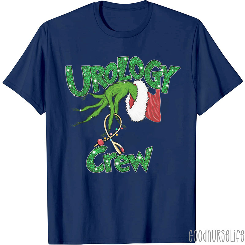 Urology Christmas Crew Nurse T-Shirt