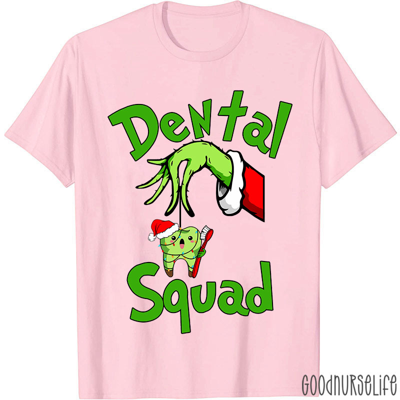 Funny Hand Dental Squad Nurse T-shirt