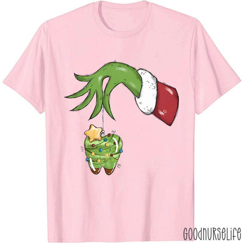 Steal Your Teeth Christmas Nurse T-shirt