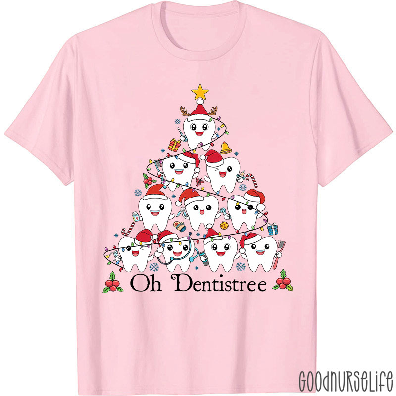 Oh Dentistree Cute Teeth Nurse T-shirt