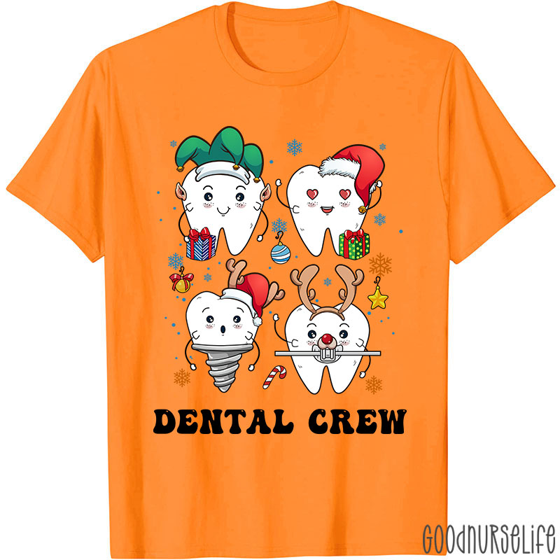 Christmas Dental Crew Nurse T-shirt