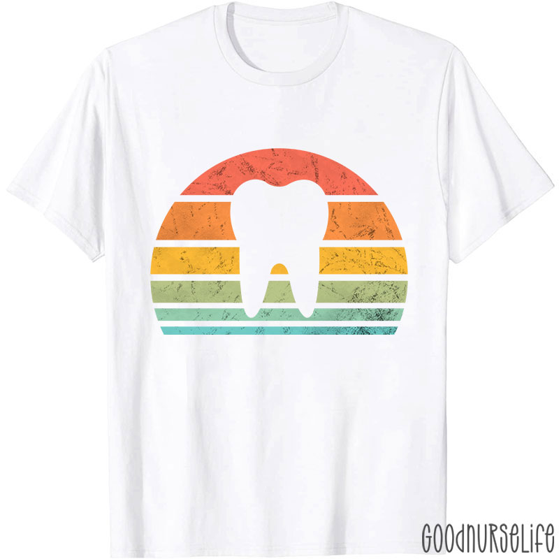 Vintage Dental Tooth Nurse T-Shirt