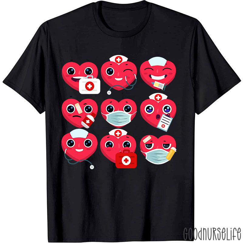 Little Sweet Hearts Nurse T-Shirt