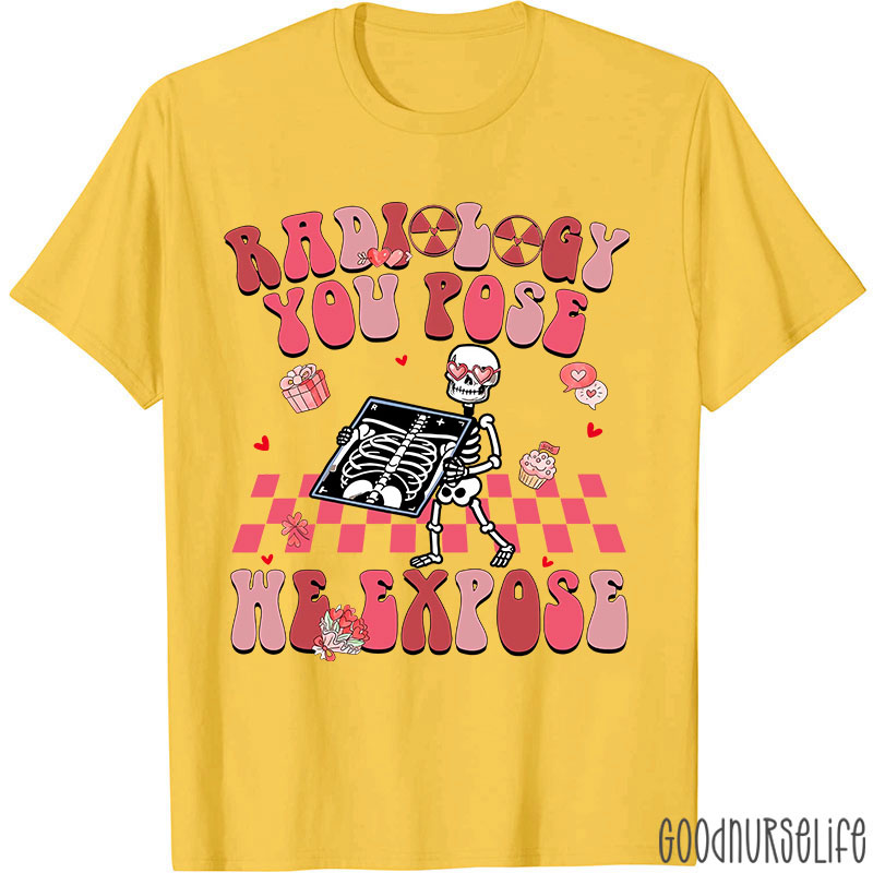 Radiology Tech Valentine Nurse T-Shirt