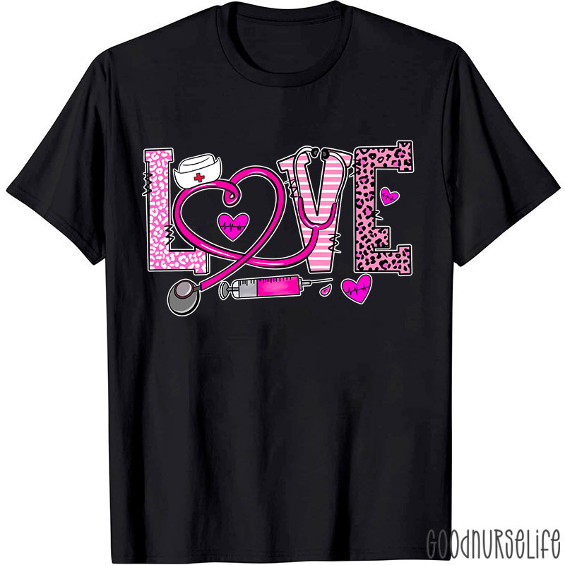 A Nurse With A Good Heart Nurse T-Shirt