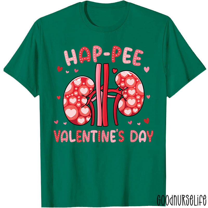 Kidney Wishes Valentine's Day Nurse T-Shirt