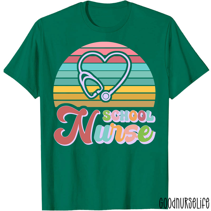 Retro School Nurse T-Shirt