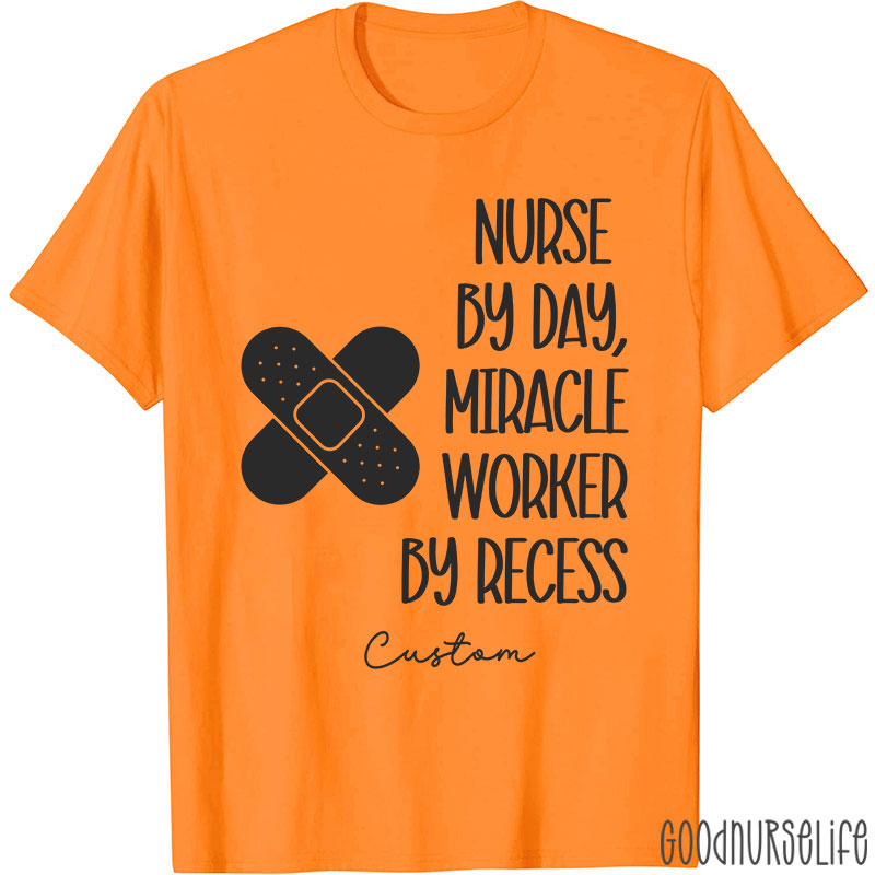 Personalized Funny School Nurse For Birthday Custom Nurse T-Shirt