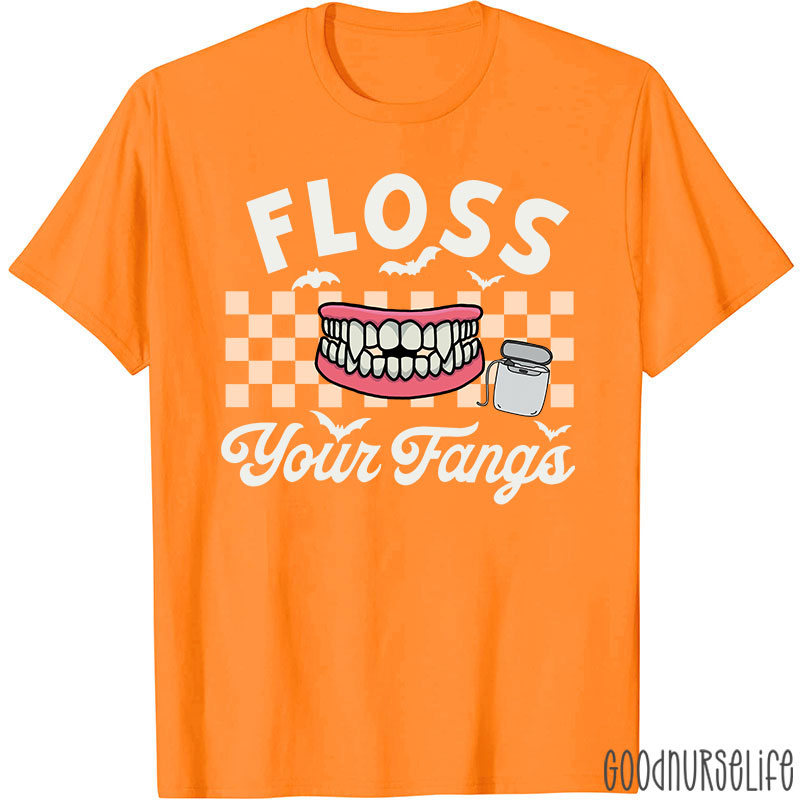 Floss Your Fangs Halloween T-Shirt