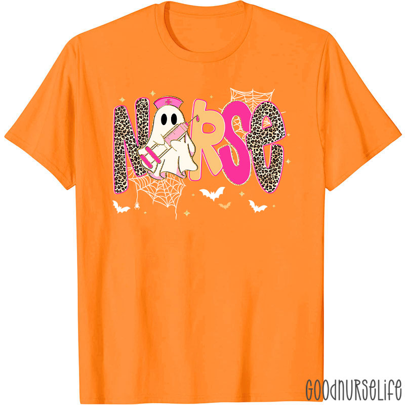 Halloween Nurse Butterfly Stethoscope Nurse T-Shirt