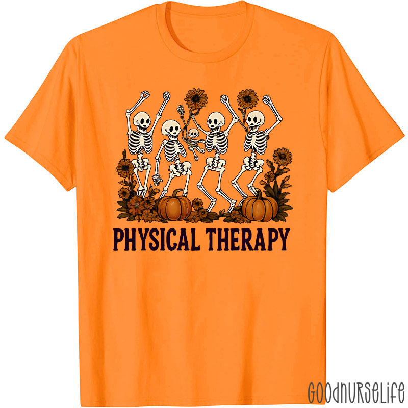 Skeleton Family Physical Therapy T-Shirt