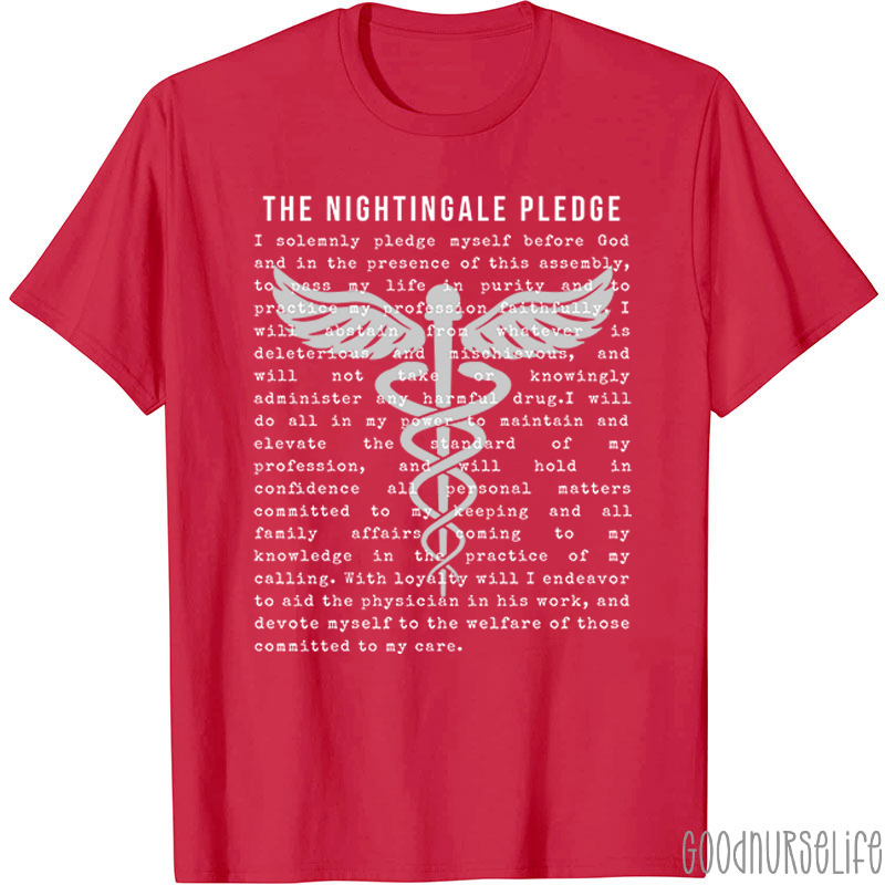The Nightingale Pledge Nurse T-Shirt