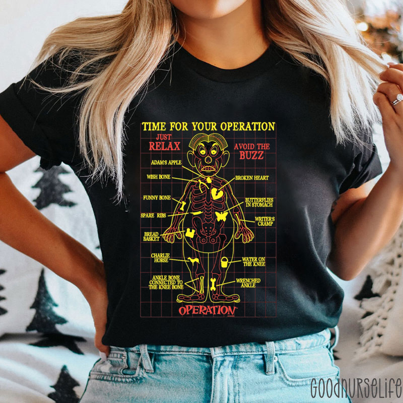 Time For Your Operation Nurse T-Shirt