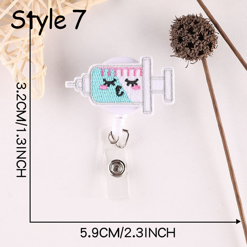 Cute Nurse Related Nurse Badge Reel