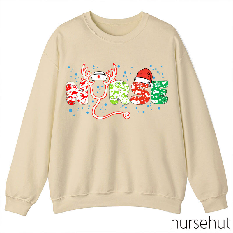 Christmas Nurse Sweatshirt