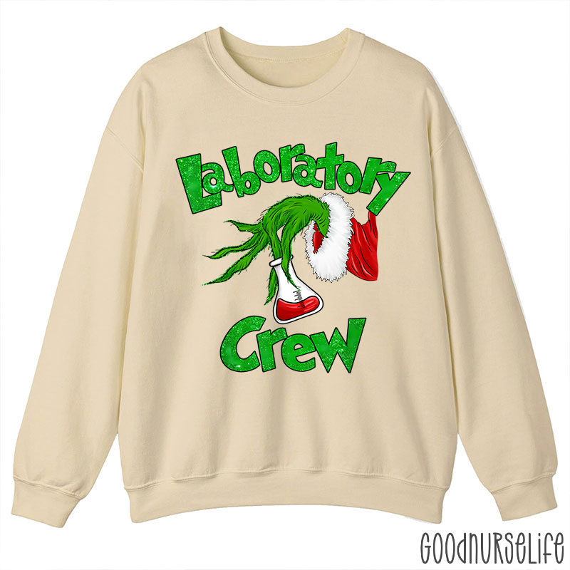 Hand Laboratory Crew Sweatshirt