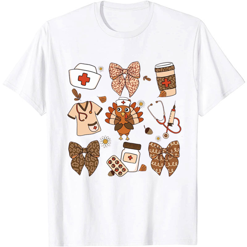 Loving Thanksgiving Nurse T-shirt