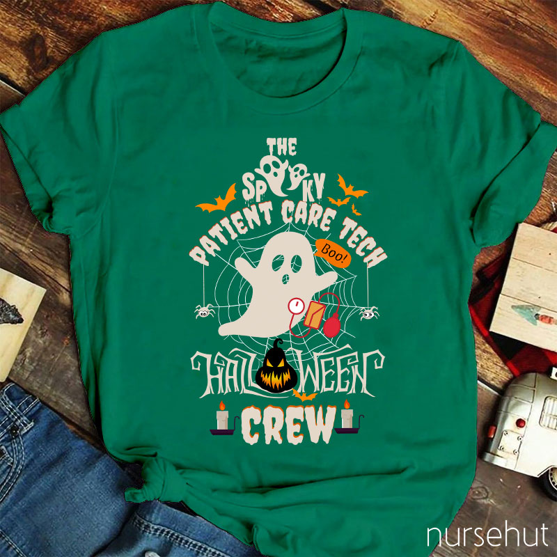 The Spooky Patient Care Teach Nurse T-Shirt