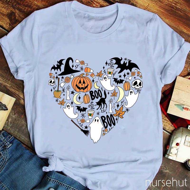 Happy Halloween Boo Boo Nurse T-Shirt