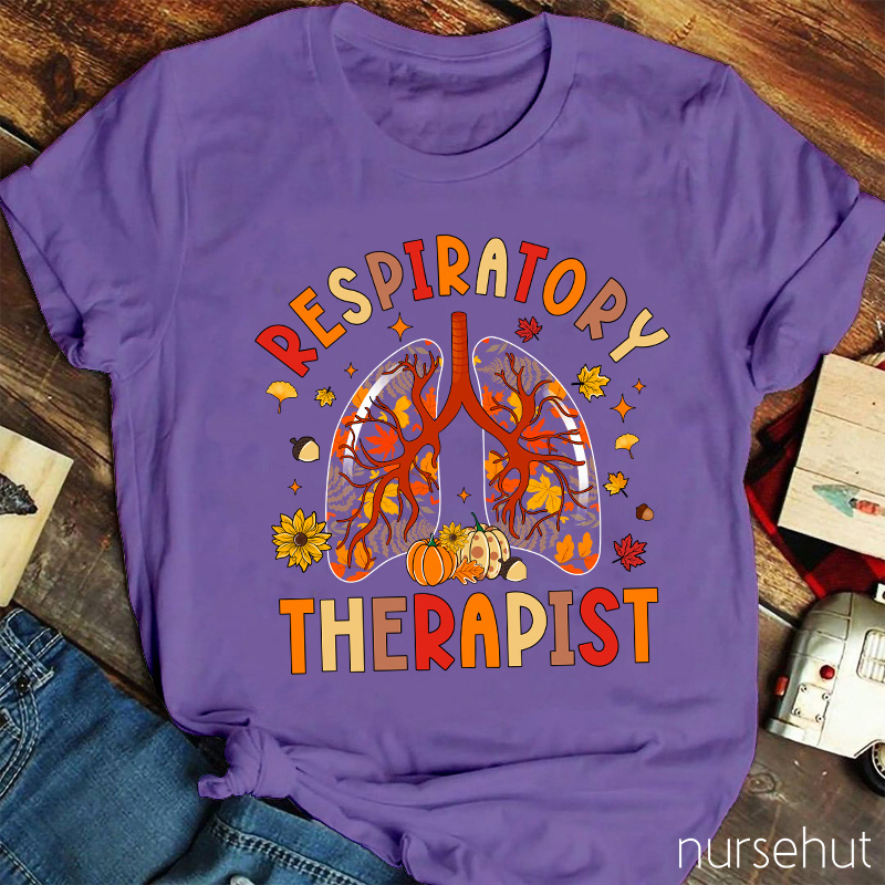 Respiratory Therapist Halloween Nurse T-Shirt