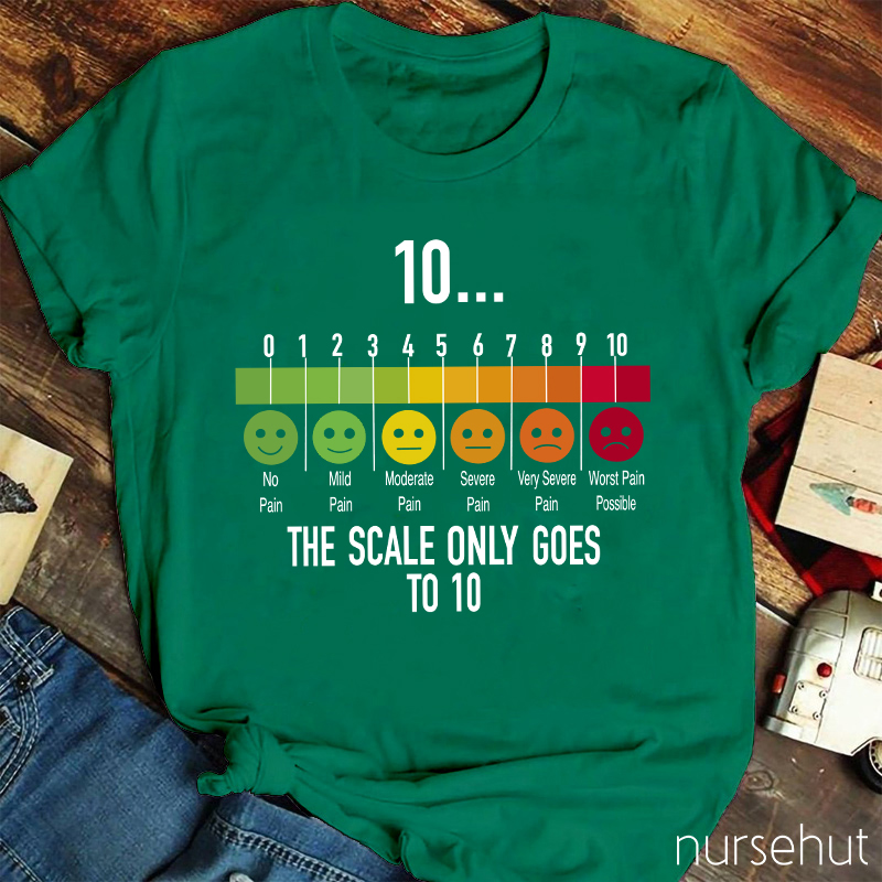 The Scale Only Goes To 10 T-Shirt