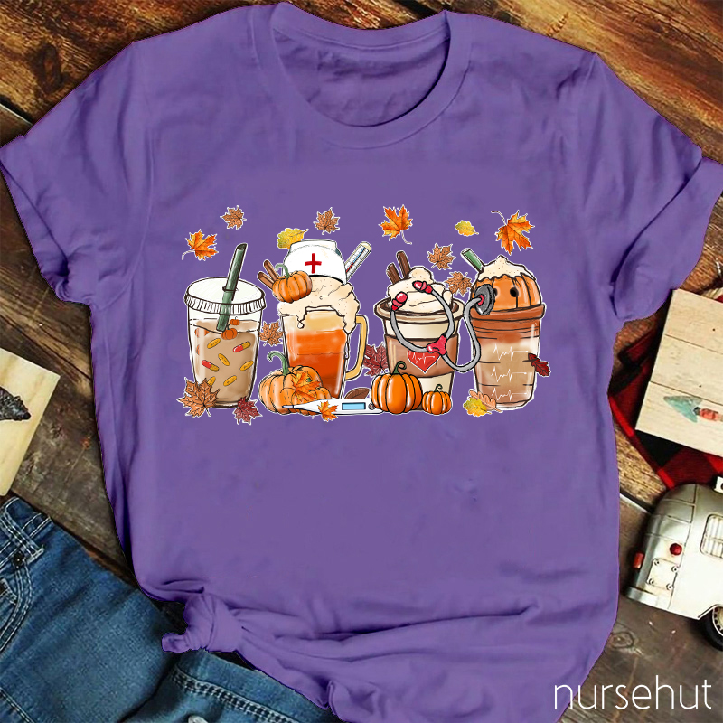 Propofol Pumpkin Spice Nurse T-Shirt